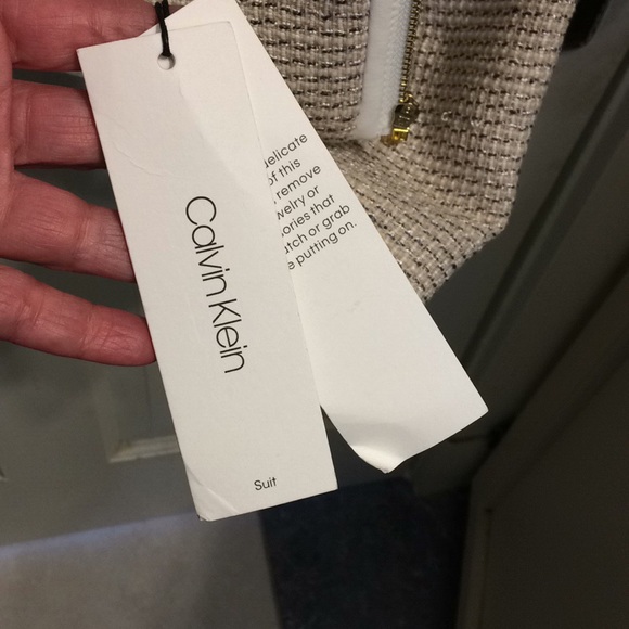 NWT Calvin Klein Suit Size 2 - Picture 9 of 14